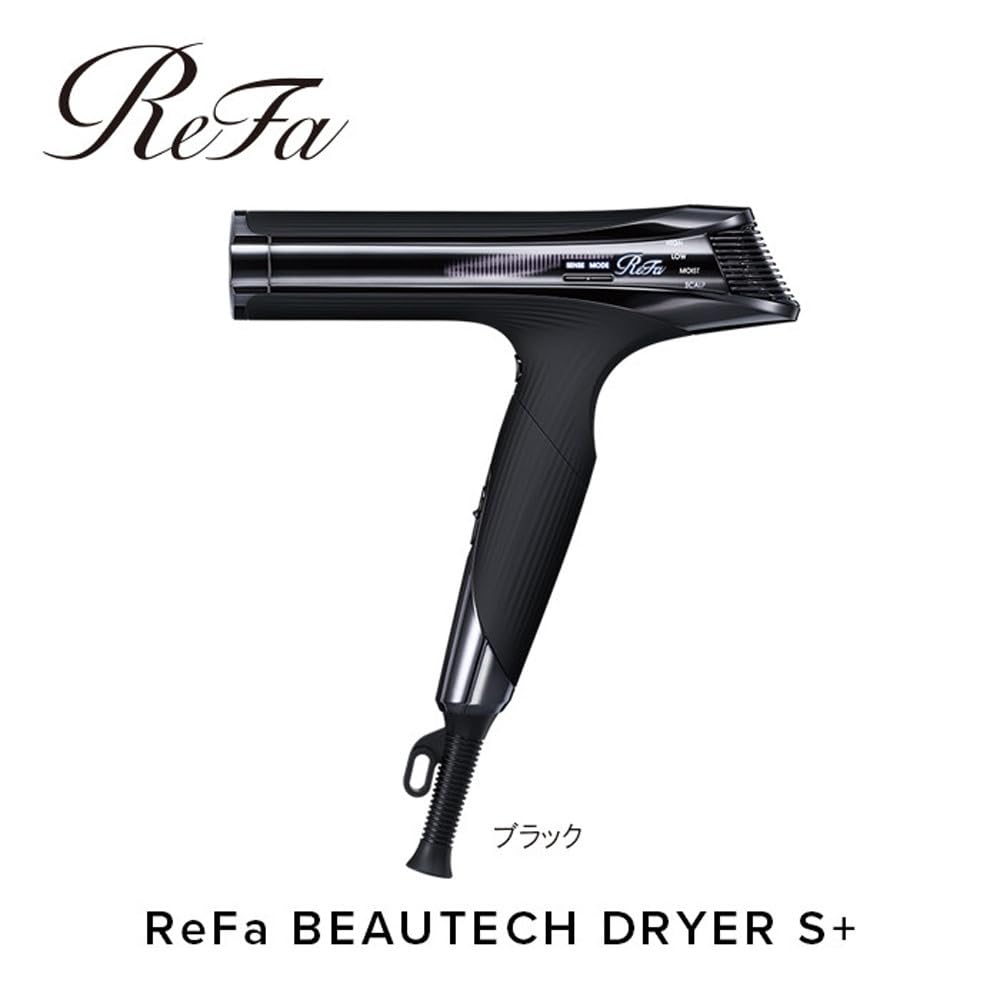 Amazon | ReFa BEAUTECH DRYER S+【ブラック】 | リファ(ReFa) | ヘア